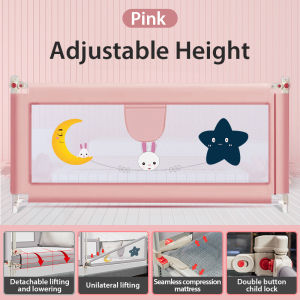 Bed Fence for Baby Upgrade Guard Rail Toddlers Safety Rails Kids Full Size