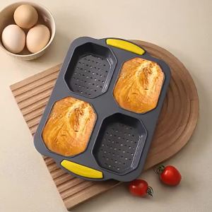 Hot Selling Silicone Waffle Baking Pan Air Fryer Oven Household Baking Tools Cake Mold