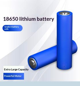 18650 Rechargeable Lithium Ion Battery 3.7V Flat Head Top Cylindrical Battery for Flashlight Speaker Radio