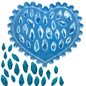 Silicone Nail Art Mold Accessory Molds Flower Theme 3D Nail Decorative Mold Silicone Texture for Various Nail Types