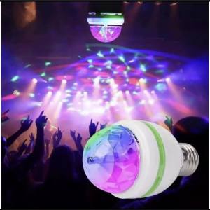 ✅100% Original Yoky LED Mini Party Bulb Disco Light Full Color Rotating Lamp