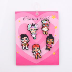 Jibbitz crocs set Shoe Buckle Hole Shoe Accessories set  Doll Cute Fashion Shoes Accessories