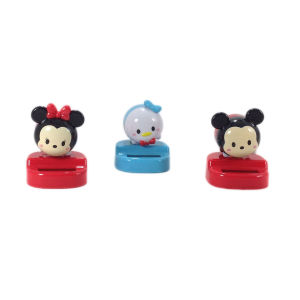 Pajangan Solar Hiasan Dashboard Mobil Swing Disney Tsum Tsum Minnie Mickey Mouse