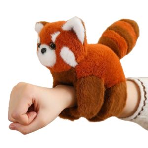 LIEYH แพนด้าแพนด้าแพนด้า ชุดสร้อยข้อมือตบ คาลิปบาร่า แรคคูน สายรัดข้อมือตุ๊กตาลิง ตุ๊กตาข้อมือมือถือ ตุ๊กตาน่ารักๆ กำไลข้อมือตุ๊กตาผ้ากำมะหยี่ ของขวัญวันเกิดวันเกิด