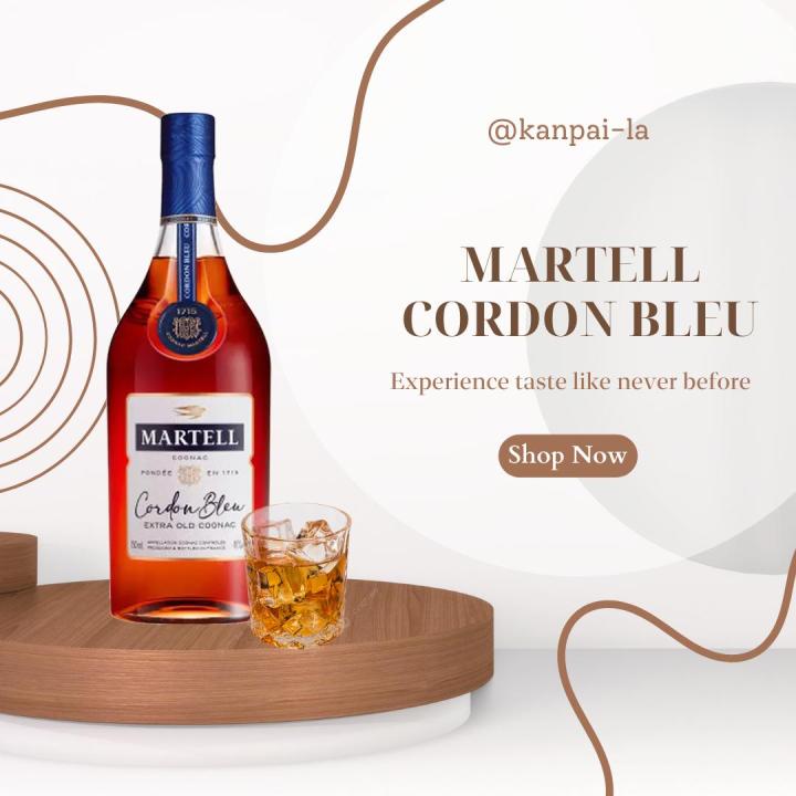Martell Cordon Bleu 700ml with box | Lazada Singapore