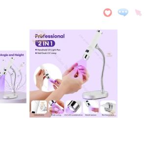 Portable Nail Dryer Light Nail Lamp Rechargeable Gel Nails Lamp With Flexible Hose LED Therapy Light Nail Art Tools