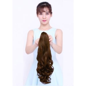 Ngoạm xoăn N158 50-55cm ❤️FREESHIP❤️ kẹp ngoạm tóc giả xoăn dài quặm tóc giả nữ tóc giả kẹp ngoạm ngoạm đuôi ngựa