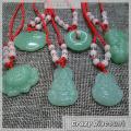 Heabety  {dây chuyền phật} Phật trắng ngọc tay dệt mặt dây chuyền vòng cổ Lotus guanyin Phật Long cuộc sống khóa mặt dây chuyền may mắn Vòng cổ. 