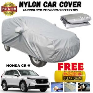 Waterproof Nylon Car Cover for Honda CR-V Portable & Easy to Use Cover for Regular SUV With Clean Cham
