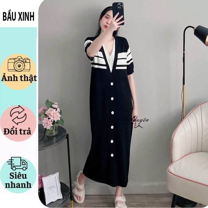 Mua Đầm len cổ lọ dáng suông dài tay nữ - Váy đen basic mùa thu đông đơn  giản cá tính HOT - Váy Cổ Lọ,L tại FASHION TREND | Tiki