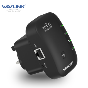 WavLink N300 Bộ khuếch tán sóng Wi-Fi/Bộ mở rộng phạm vi với ăng ten nội bộ 3dBi 802.11n/B/G bảo vệ WPS phiên bản mạng Ethernet nhanh cắm tường