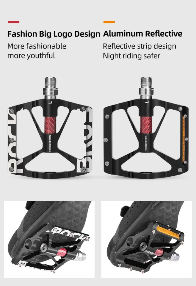 ROCKBROS CNC High Quality Bike Pedal Mtb Sealed Bearing Mountain