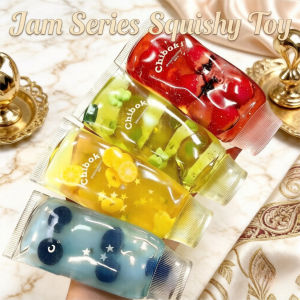 Jam Series Squishy Toy Toothpaste Shape Mainan Tekanan Random Vaseline Handmade Slow Rebound Stress Relief