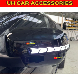 FORD RANGER T9 XL XLT WILDTRAK RAPTOR 2022-2024 SIDE MIRROR COVER WITH LED WINKER LAMP LIGHT RUNNING SIGNAL LIGHT DRL LED