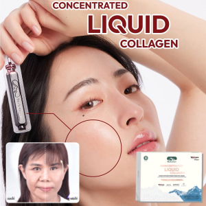 ฟื้นฟูผิว คอลลาเจนเหลว คอลลาเจนเหลว ต่อต้านริ้วรอยก่อนวัย เงางาม ฟื้นฟูผิว วิจัยความกระจ่างใสของผิว