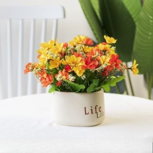 【Yohei】 COD ดอกไม้ปลอม ดอกไม้ประดิษฐ์ บอนไซ ดอกทานตะวัน ลาเวนเดอร์ ดอกเบญจมาศ พร้อพถ่ายรูป ของตกแต่งบ้าน