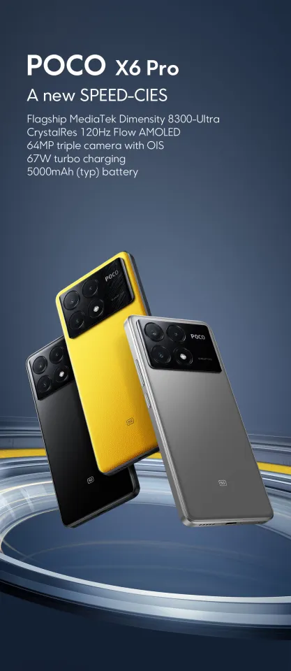 Xiaomi POCO X6 PRO 5G Black 256 GB, Mobile Phones & Gadgets, Mobile Phones,  Android Phones, Xiaomi on Carousell