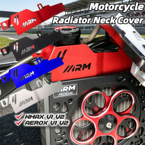 Radiator Neck Cover Aluminum CNC Guard Protector Nmax Aerox V1 V2 Cooling Accessory