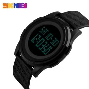 Jam Tangan Pria Digital Model Tipis Anti Air Model SKMEI 1206