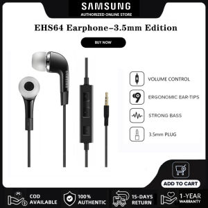 Samsung หูฟัง หูฟังมีสาย 3.5mm ชุดหูฟัง AKG หูฟังมือถือ EHS64 หูฟังแบบสอดหู