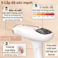 Máy triệt lông lạnh sở hữu công nghệ triệt lạnh lên đến 5 độ C, không gây nóng rát, Máy triệt lông mini tại nhà vĩnh viễn máy triệt tẩy lông lạnh laser may triet long cầm tay vùng kín bikini nách bh 2 năm. 