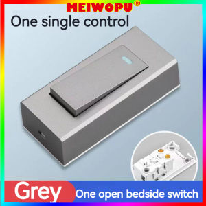 HouseHold Bedside Lamp Switch Bright Line Button Hand Pinch A Single-Control Small Switch