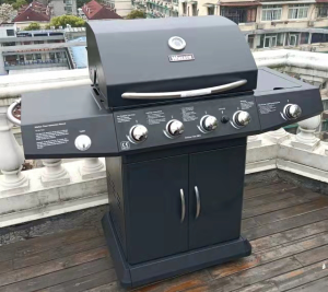 BOBI Outdoor BBQ Grill Charcoal Stove BBQ Griller Cooking Oven Thermometer Portable Barbecue Grills