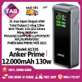 Sạc Dự Phòng Anker Prime 12.000mAh 130w 2C - A1335 (Bảo Hành 18 Tháng). 