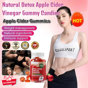 Natural Apple Cider Vinegar Gummies Gently Help Balance Blood Sugar Natural Apple Cider Vinegar Gummies Dietary Fiber Promotes Metabolism And Detoxification