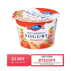 Emmi Low Fat Yoghurt Strawberry - 100G