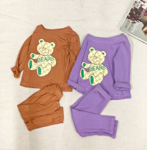 bộ dài gấu vải tăm lạnh mềm mát cho bé trai và gái