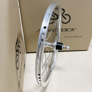 SILVEROCK NBR HUB003-N6 Alloy Wheels External 4-7 Speed 7s 16 1 3/8 349 Rim Caliper Brake for Bro mpton Pikes 3sixty Upgrade 6 Pawls Bicycle Wheel