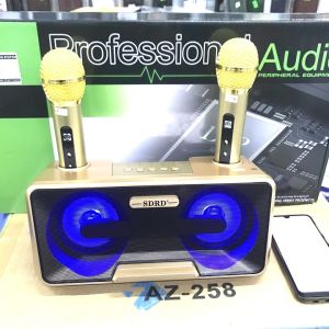 Loa Bluetooth SD 301 kèm 2 mic không dâypin bềncông suất cao