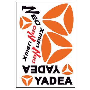 (Nhiều mẫu màu)Tem rời XMen03 mẫu YADEA | X-MEN | Chất liệu Decal 3 lớp Chống nước Chống xước Dễ dán