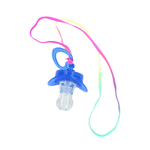 Random Color LED Pacifiers Whistle Toy Enhances Visibility for Evening Event And Friend Gathering Party Decoration