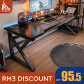 Gaming Table 160CM Meja Gaming Office Table Meja Komputer Computer/PC/Study Thicker&Stable Table Computer Table Laptop Table Gaming Desk Office Table. 
