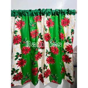 Christmas Design for Blackboard/Chalkboard Curtain for School/christmas motiff