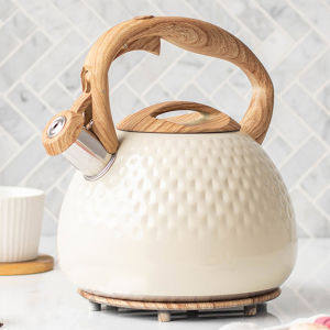 【MY Stock 24H Delivery】3L Stainless Steel Teapot Whistling Tea Kettle with Handle for Boiling Water