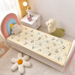 100% ที่นอนผ้าฝ้ายสำหรับพื้นห้องนอนแผ่นกันน้ำส่วนตัวชั้นเสื่อนอนบ้านเบาะทาทามิแฟชั่นหอพักนักเรียน