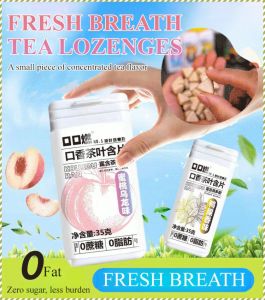 Oral Care Products Small Mouthful Tea Leaves Jasmine Tea Flavor Coolness Herbal Compact Concentrated Tea