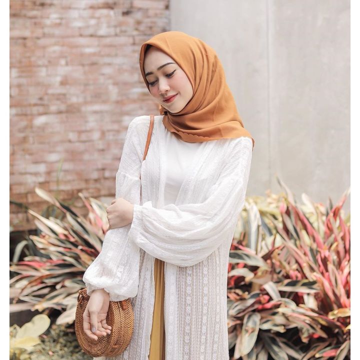 Cardigan Brukat/Cardigan Brokat/Outer Brukat/Cardigan Burkat/Outer Cardigan/Cardigan Brokat/Wanita/Terbaru/Outer Brokat termurah/Cardigan brokat lengan balon