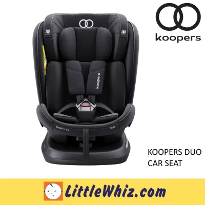 Koopers Duo Baby Car Seat | ECE R44/04 Approved | Warranty 4 Years | 1 to 1 Crashed Exchange | FREE GIFT