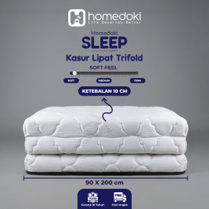 Homedoki Trifold Mattress / Kasur Lipat / Kasur Rebound Premium