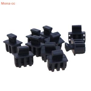 【Special price】🔥CC 10PC SFP ฝาครอบป้องกันโมดูลไฟเบอร์ SFP ครอบคลุม DUST CAP CAGE DUST Plug