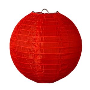 BAZAARS Không thấm nước Đèn lồng tròn Trang trí treo Chụp đèn Đèn lồng trung Quốc nhiều màu Có thể gập lại Đồ cổ Bóng đèn lồng treo Trung Thu