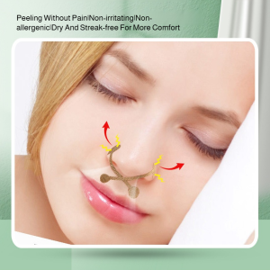 Soft Elastic Nose Patch Self Adhesive Small Dumbbell Nose Patch Invisible Nose Patch Physical Nostril Shrinking Nose Patch