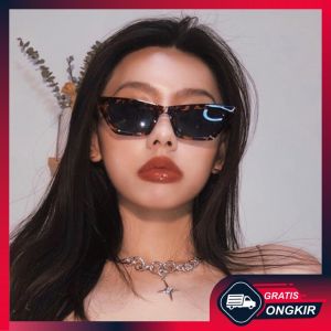 Gratis Ongkir - Kacamata Persegi Fashion Model Korea / Kacamata Anti UV Model Retro / Kacamata New