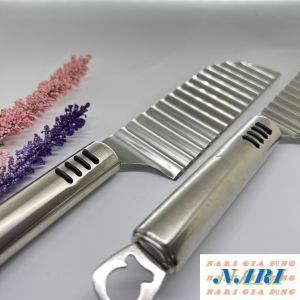 Dao chặn inox rau củ dao gợn sóng chặn rau câu Cao Cấp đa năng tiện lợi - gia dụng Nari