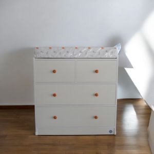 ตู้เปลี่ยนผ้าอ้อม ตู้เก็บของ พร้อมเบาะแบบเคลื่อนย้ายได้(Diaper Changing Cabinet with Cushion)