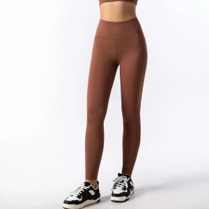 FUBEIKE Oblique Shoulder Tops Womens Sports Tights Yoga Clothes Breathable With Chest Pad Long Sleeve Fitness Leggings Workout2026